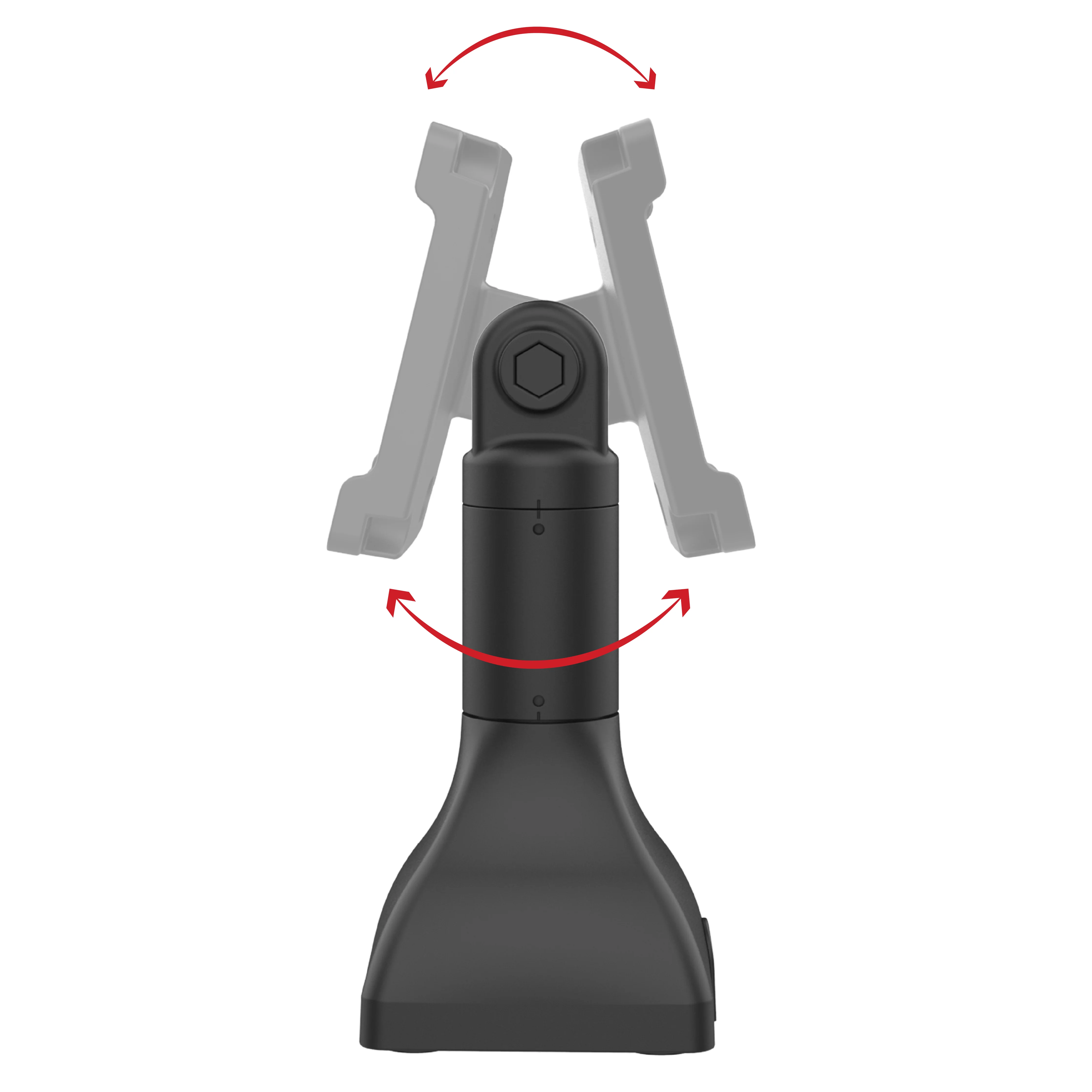 RAM® 7" Pedestal Mount with 100mm VESA & Cable Routing - Image 3
