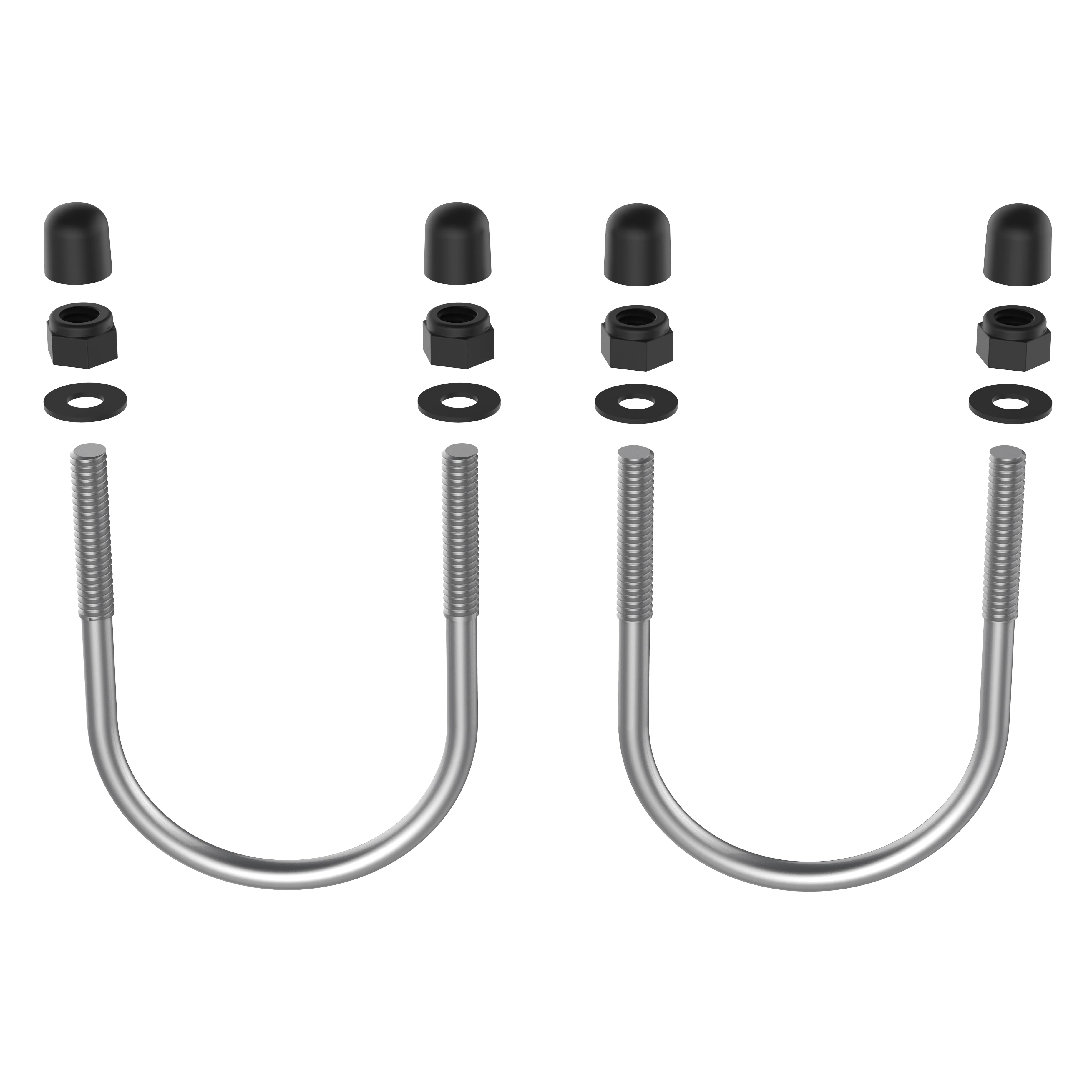 RAM® U-Bolt Hardware for RAM® Tough-Track™ 2" - 2.25" Rails