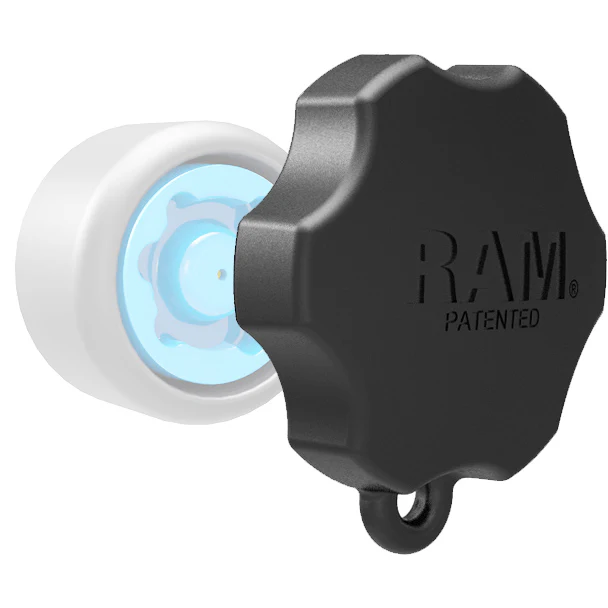 RAM® Pin-Lock™ Replacement 6-Pin Key for B Size Socket Arms - Image 2