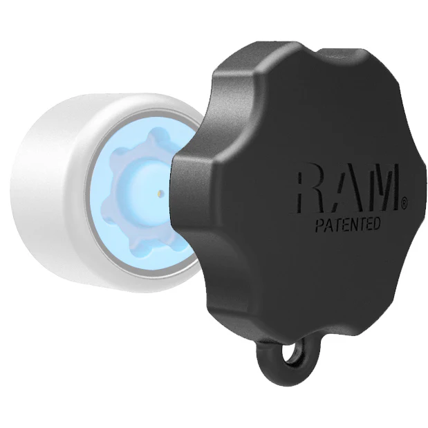 RAM® Pin-Lock™ Replacement 7-Pin Key for B Size Socket Arms - Image 2