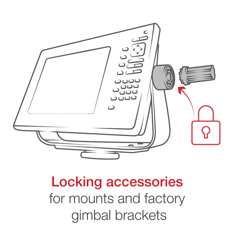 RAM® Pin-Lock™ Security Knob for Gimbal Brackets - Image 5