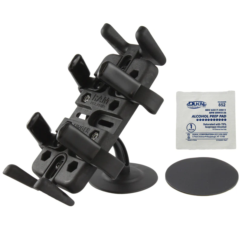 RAM® Finger-Grip™ Universal Holder with Lil Buddy™ Adhesive Dash Mount - Image 2