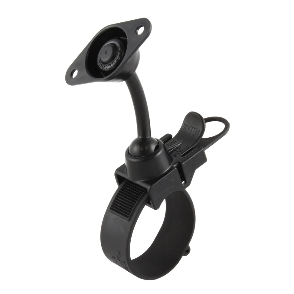 RAM® EZ-Strap™ Rail Mount with Diamond Base Adapter