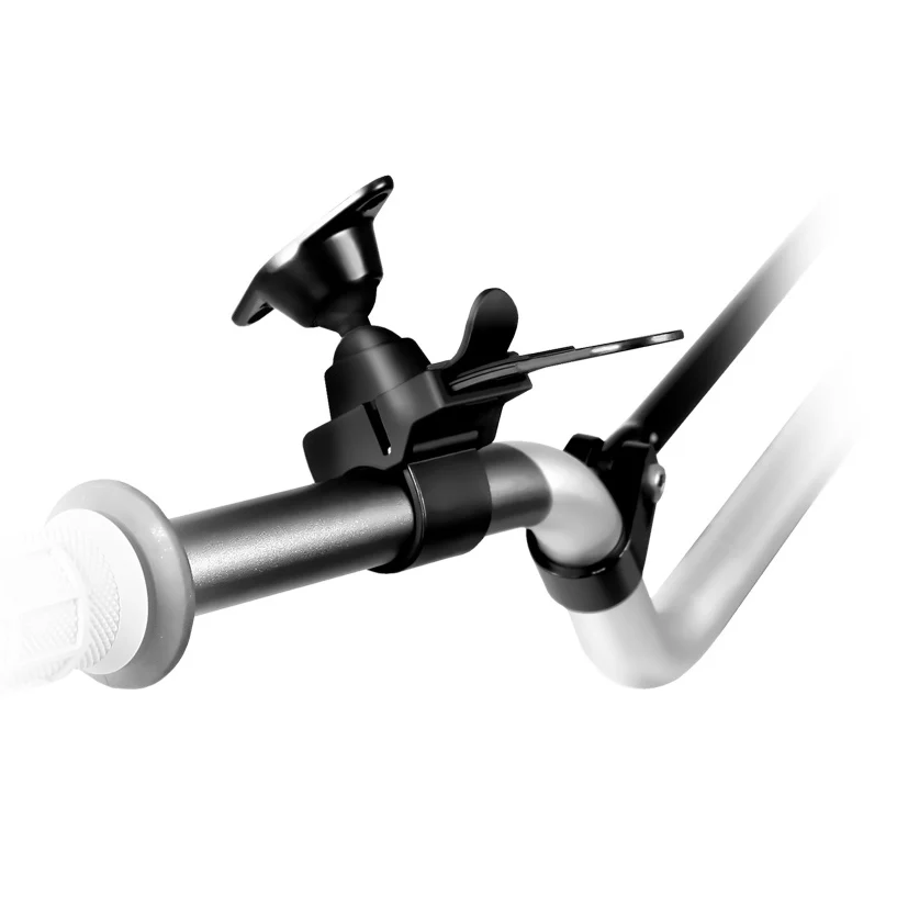 RAM® EZ-Strap™ Rail Mount with Double Ball and Diamond Base Adapter - Image 3